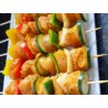 BROCHETTE DE POULET MIEL CITRON