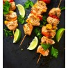 BROCHETTE DE POULET MIEL CITRON